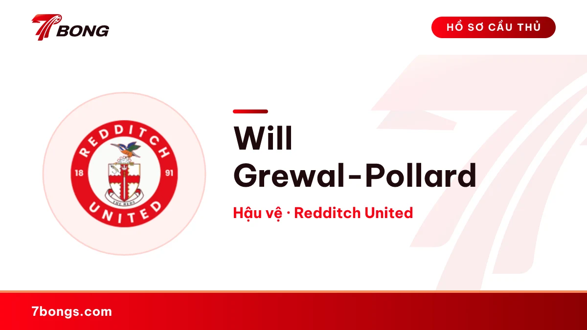 Will Grewal-Pollard — Redditch United