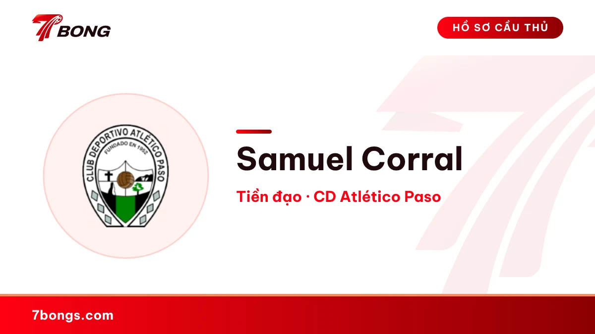 Samuel Corral — CD Atlético Paso