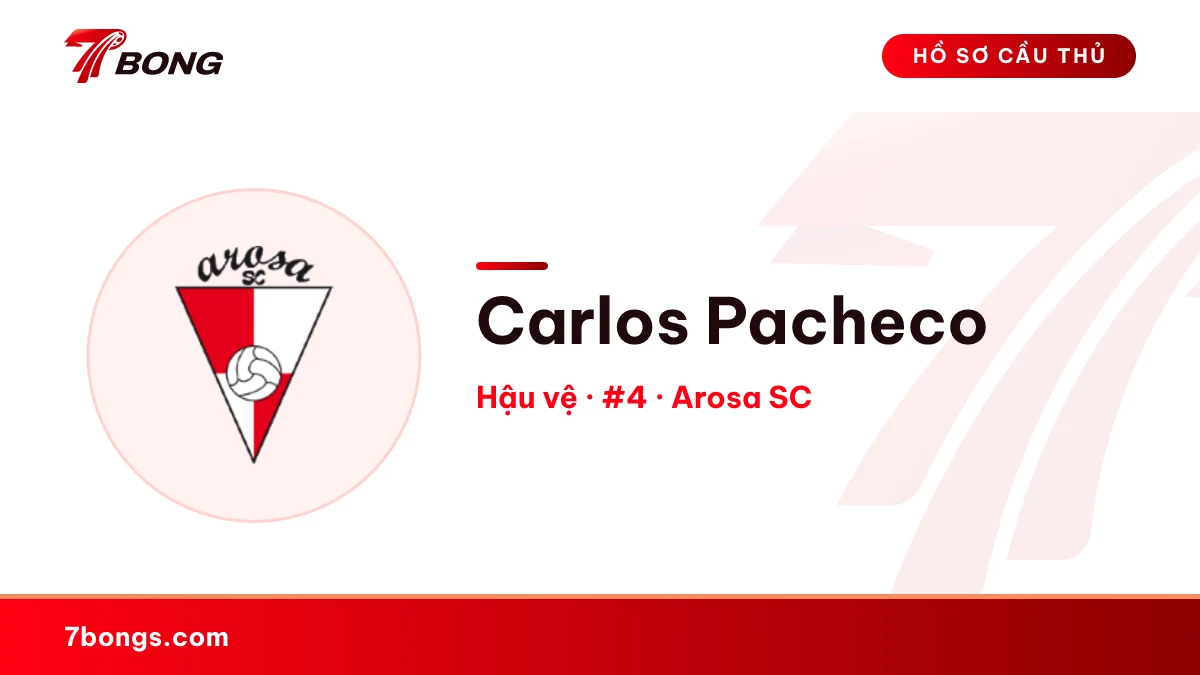 Carlos Pacheco — Arosa SC