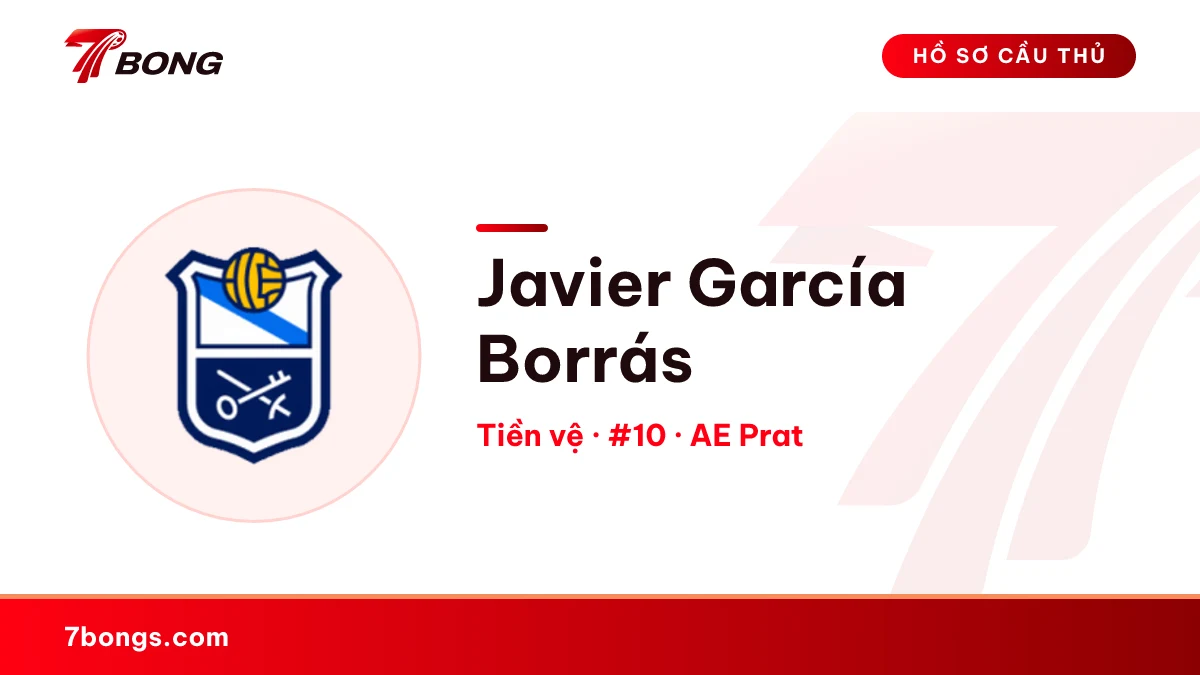 Javier García Borrás — AE Prat
