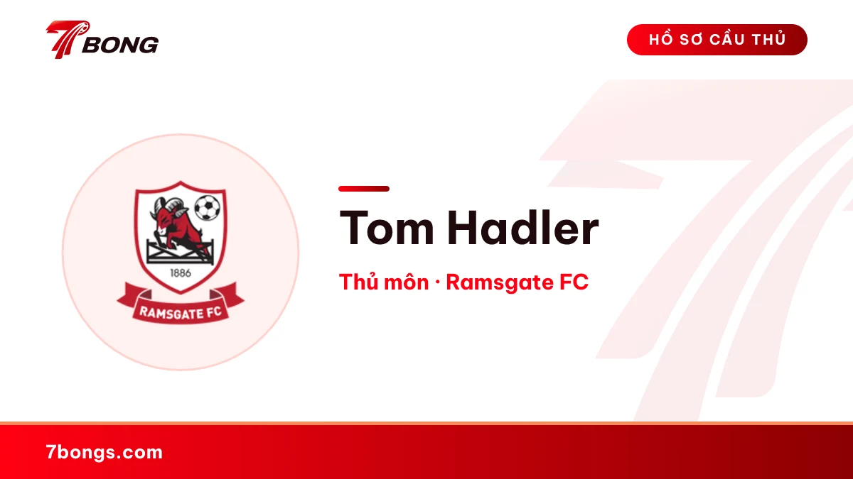 Tom Hadler — Ramsgate FC