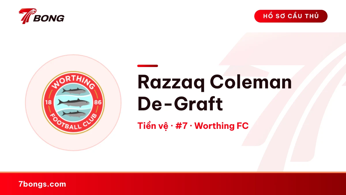 Razzaq Coleman De-Graft — Worthing FC
