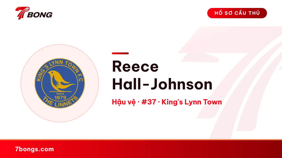 Reece Hall-Johnson — King's Lynn Town