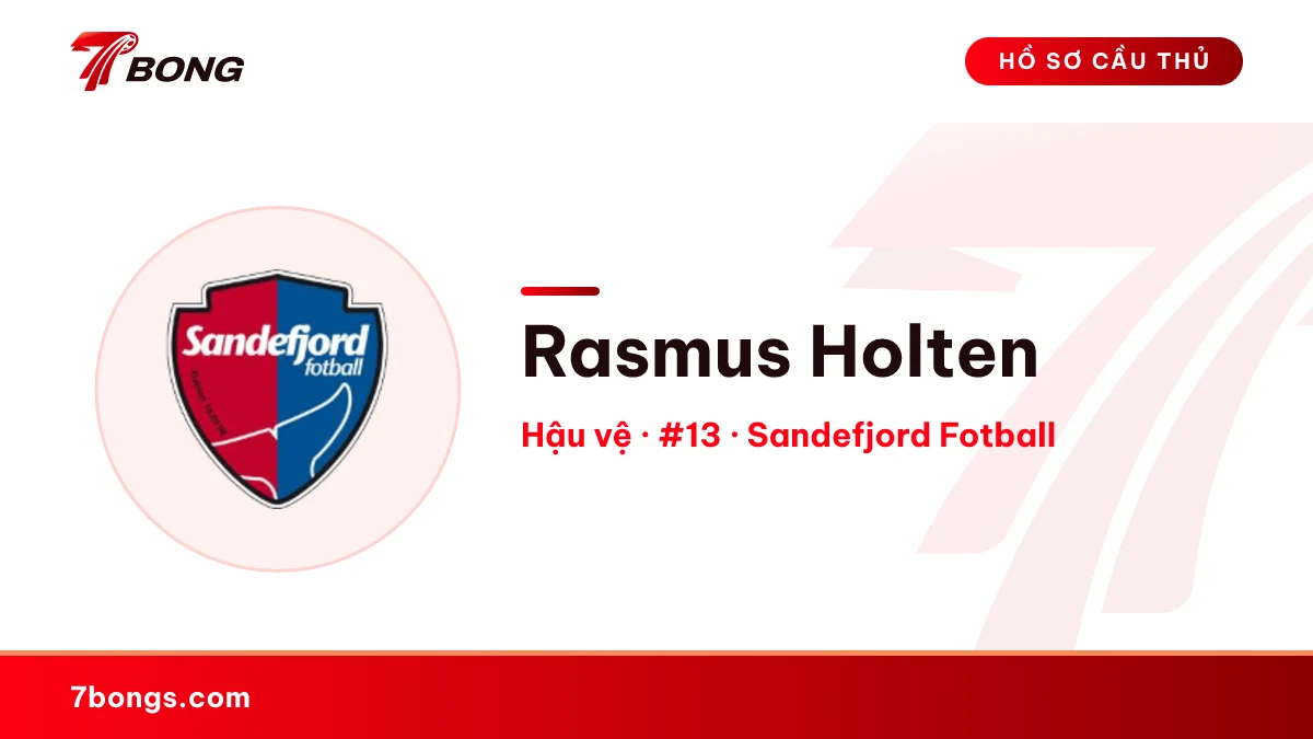 Rasmus Holten — Sandefjord Fotball