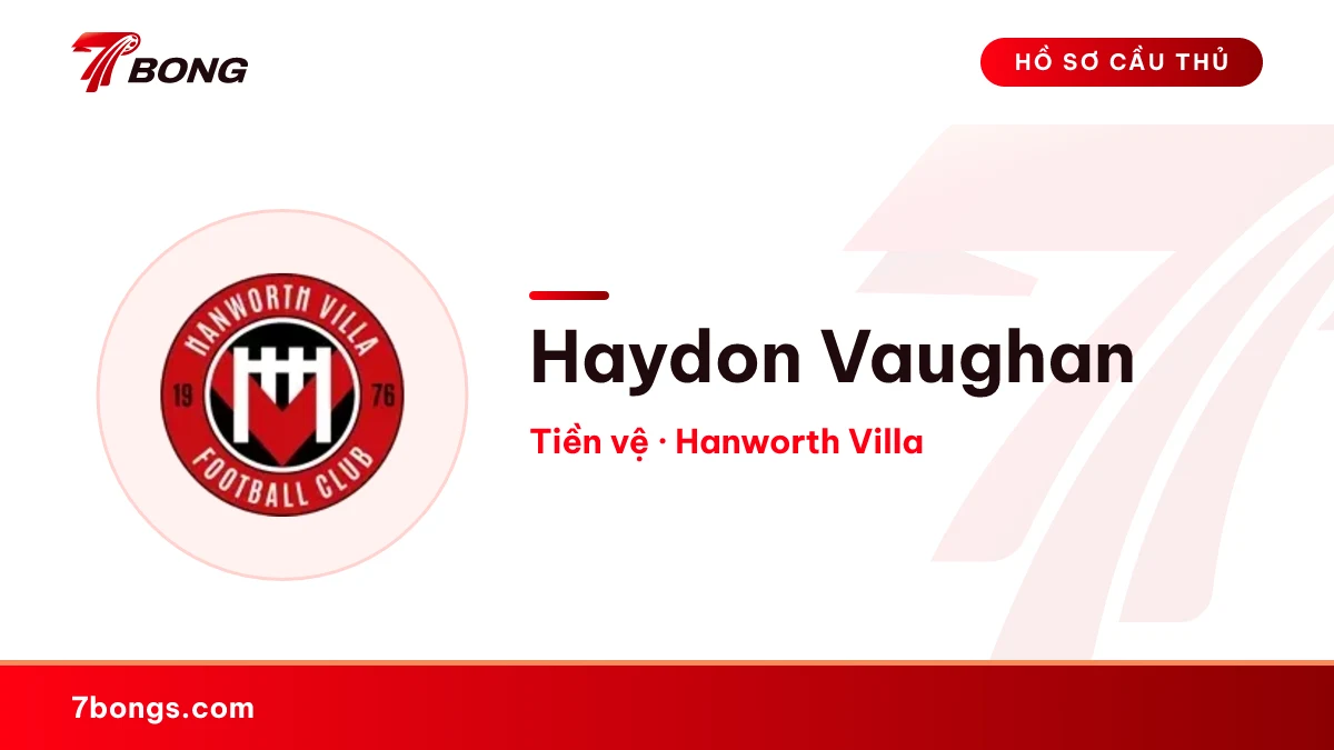 Haydon Vaughan — Hanworth Villa