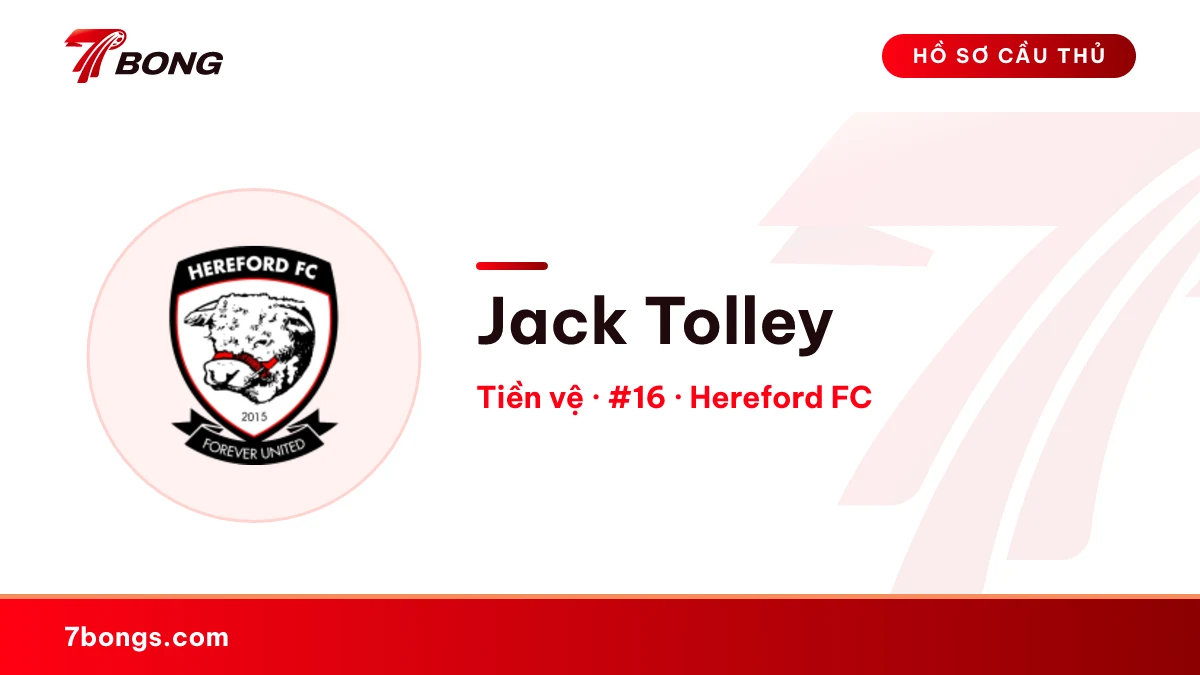 Jack Tolley — Hereford FC