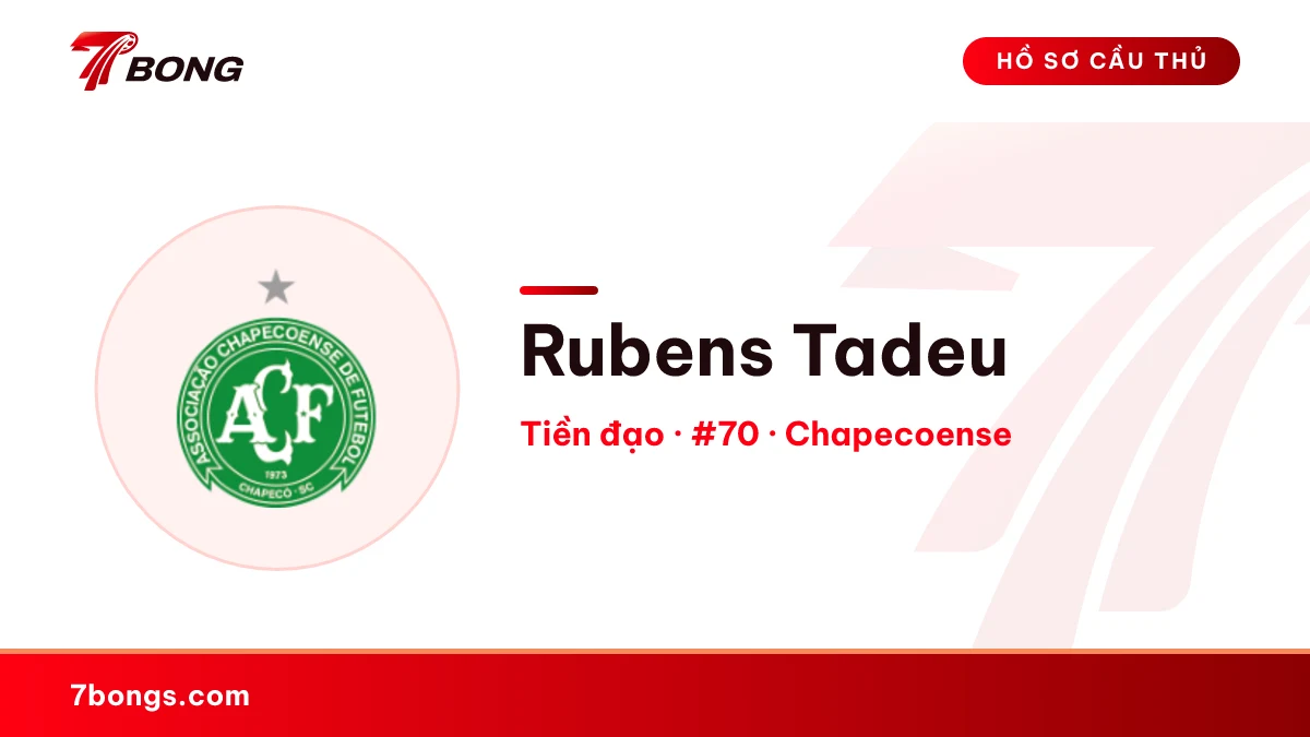 Rubens Tadeu — Chapecoense