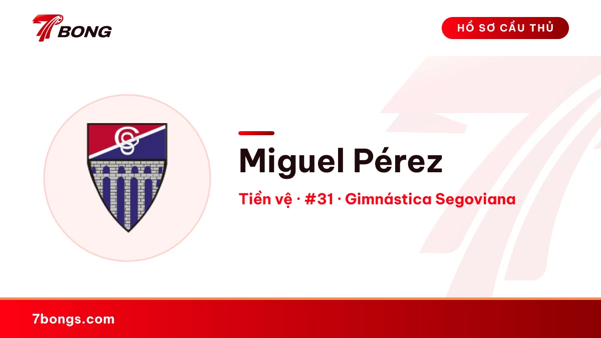 Miguel Pérez — Gimnástica Segoviana