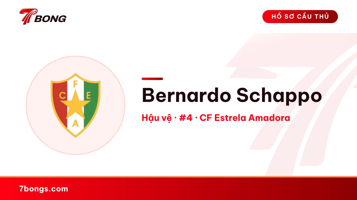 Bernardo Schappo — CF Estrela Amadora