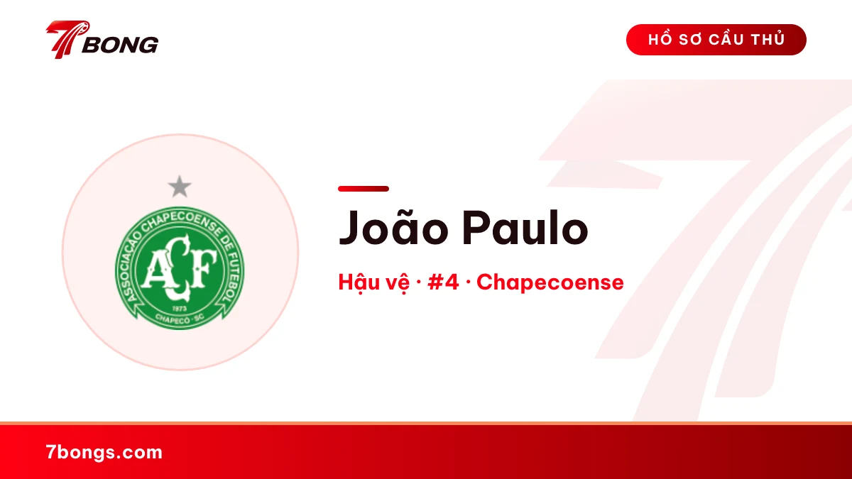 João Paulo — Chapecoense