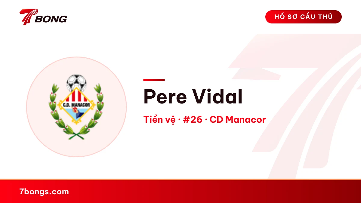 Pere Vidal — CD Manacor