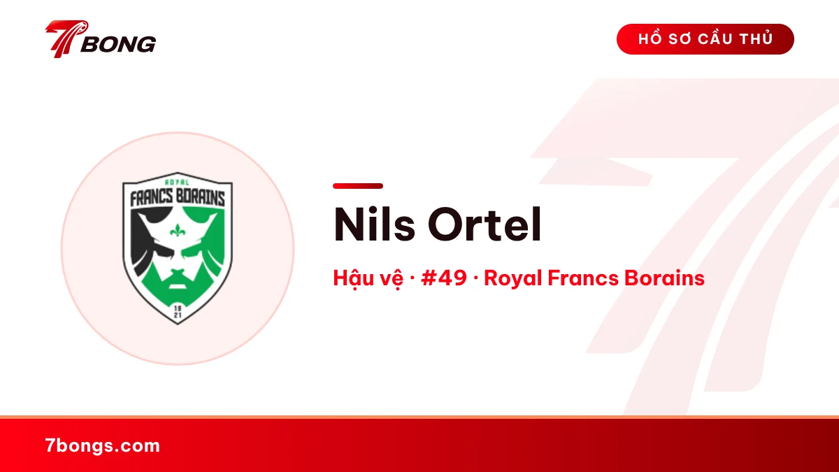 Nils Ortel — Royal Francs Borains