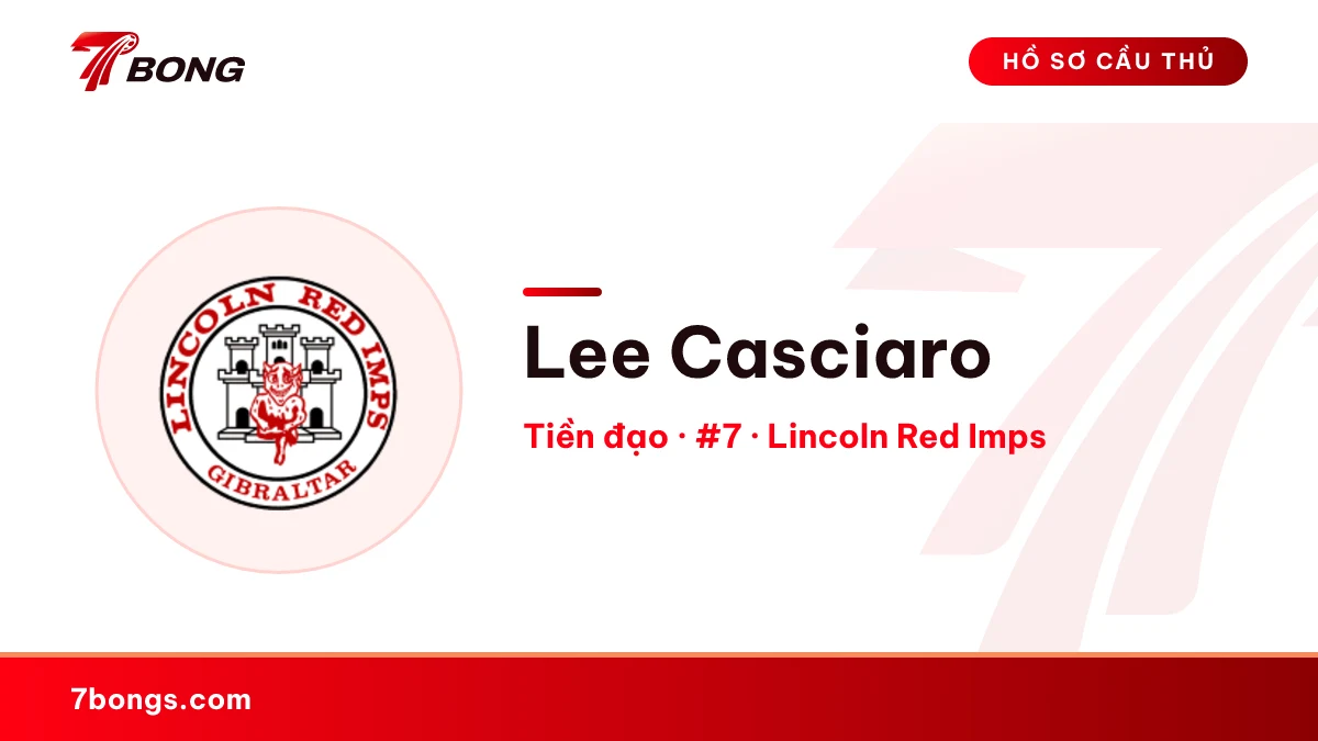 Lee Casciaro — Lincoln Red Imps