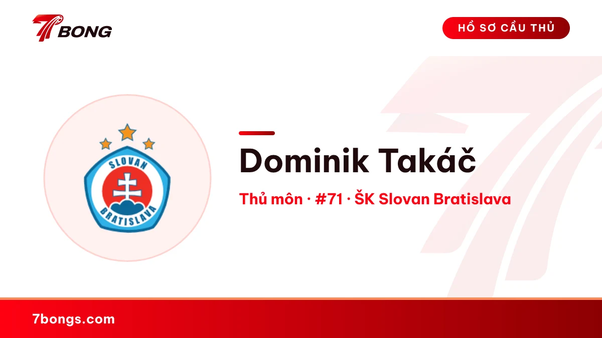 Dominik Takáč — ŠK Slovan Bratislava
