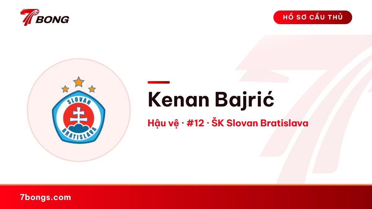 Kenan Bajrić — ŠK Slovan Bratislava