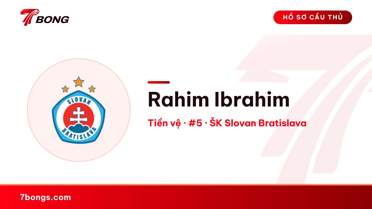 Rahim Ibrahim — ŠK Slovan Bratislava