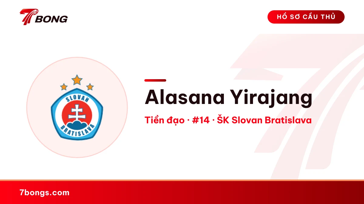 Alasana Yirajang — ŠK Slovan Bratislava