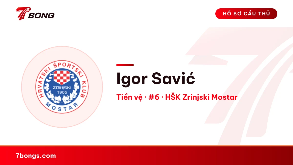 Igor Savić — HŠK Zrinjski Mostar
