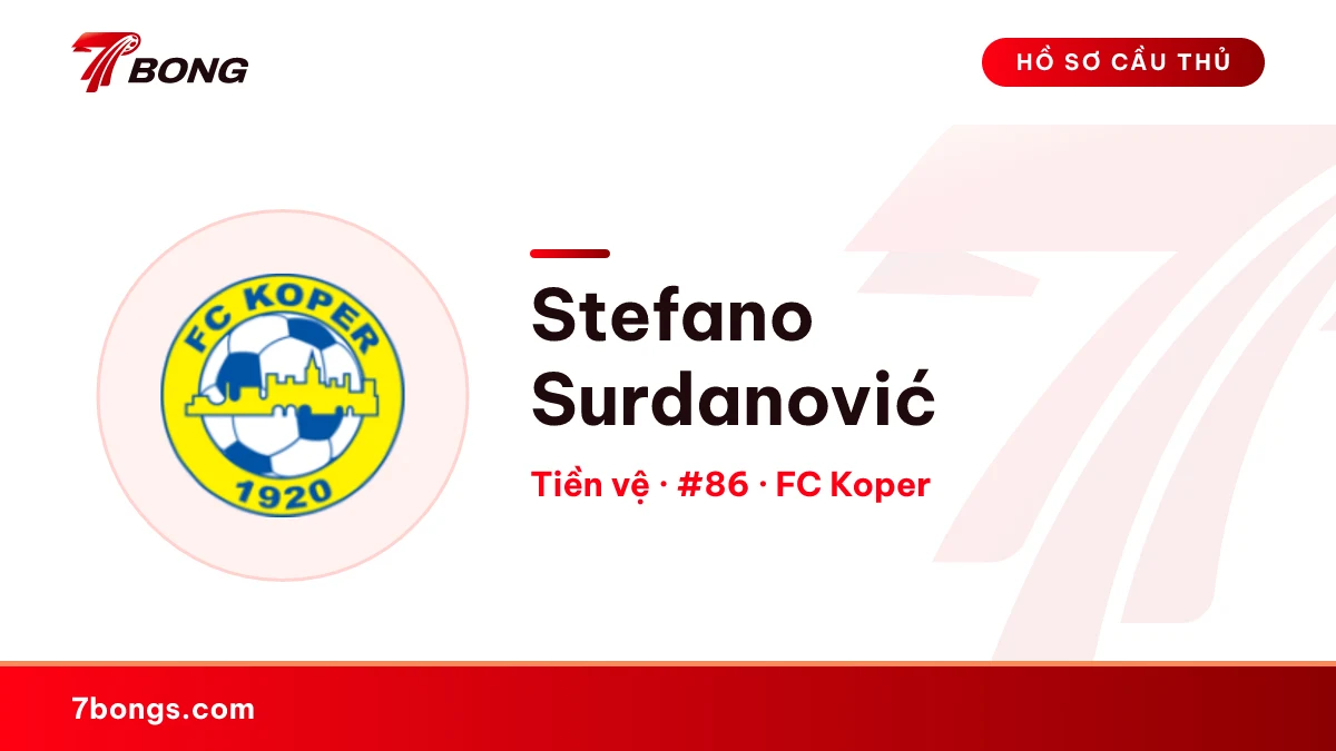 Stefano Surdanović — FC Koper
