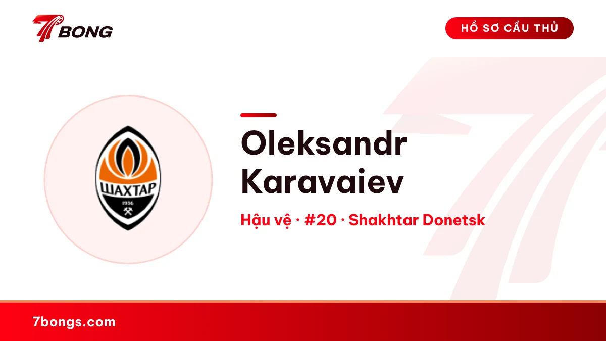 Oleksandr Karavaiev — Shakhtar Donetsk