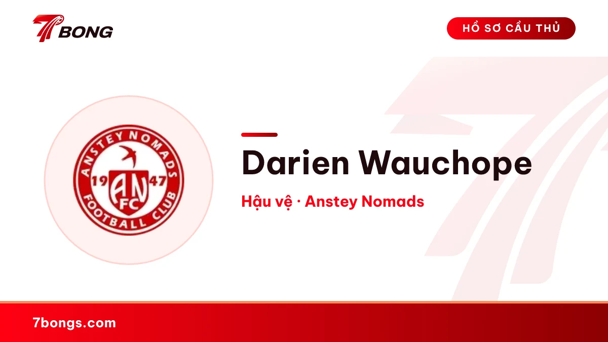 Darien Wauchope — Anstey Nomads