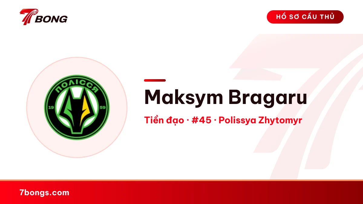 Maksym Bragaru — Polissya Zhytomyr