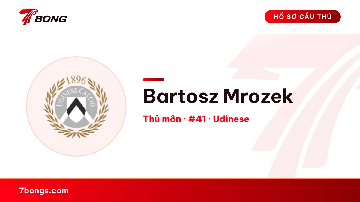 Bartosz Mrozek — Udinese
