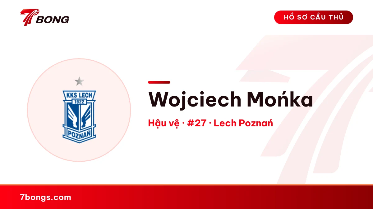 Wojciech Mońka — Lech Poznań