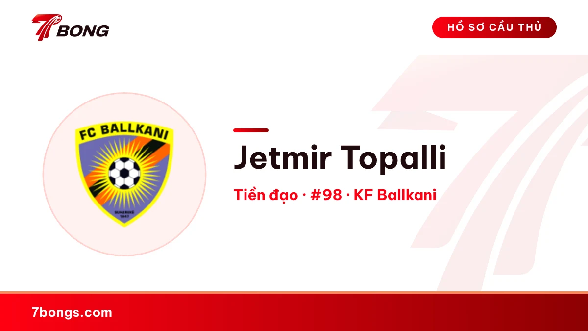 Jetmir Topalli — KF Ballkani