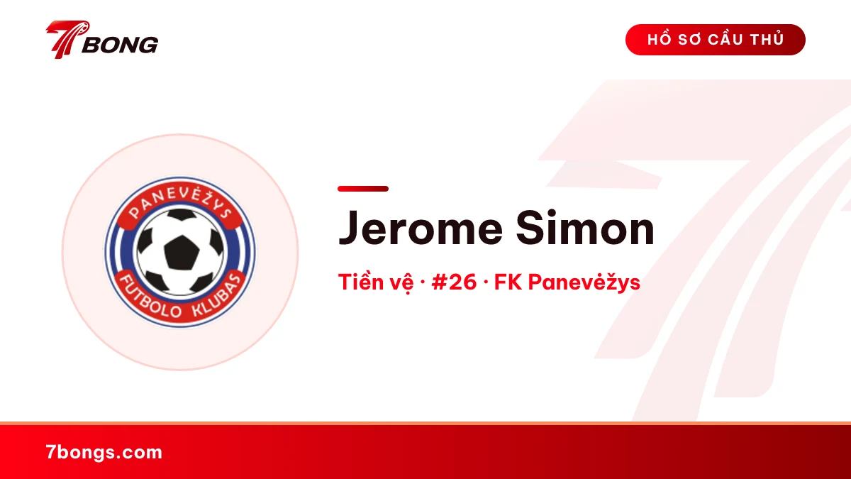 Jerome Simon — FK Panevėžys