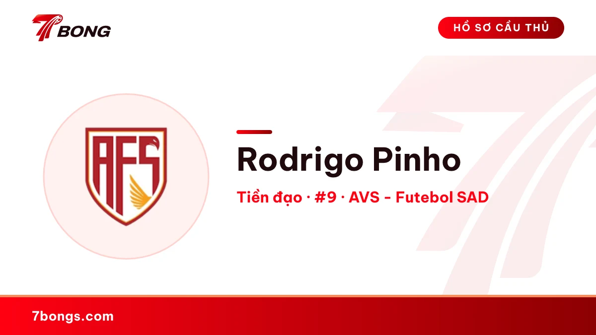 Rodrigo Pinho — AVS - Futebol SAD