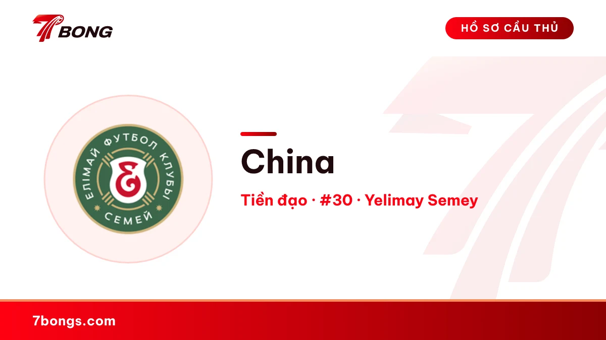 China — Yelimay Semey