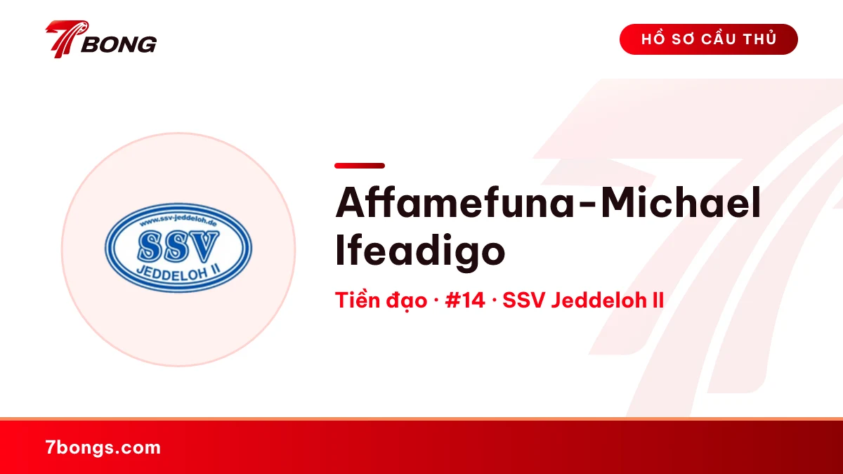 Affamefuna-Michael Ifeadigo — SSV Jeddeloh II