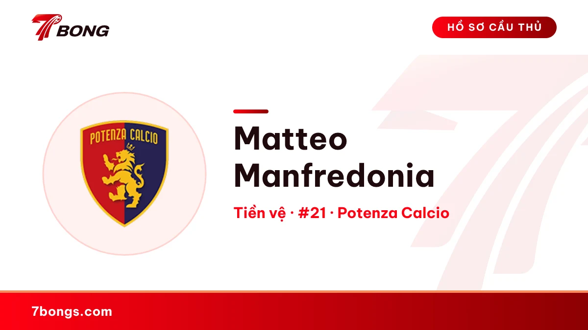 Matteo Manfredonia — Potenza Calcio