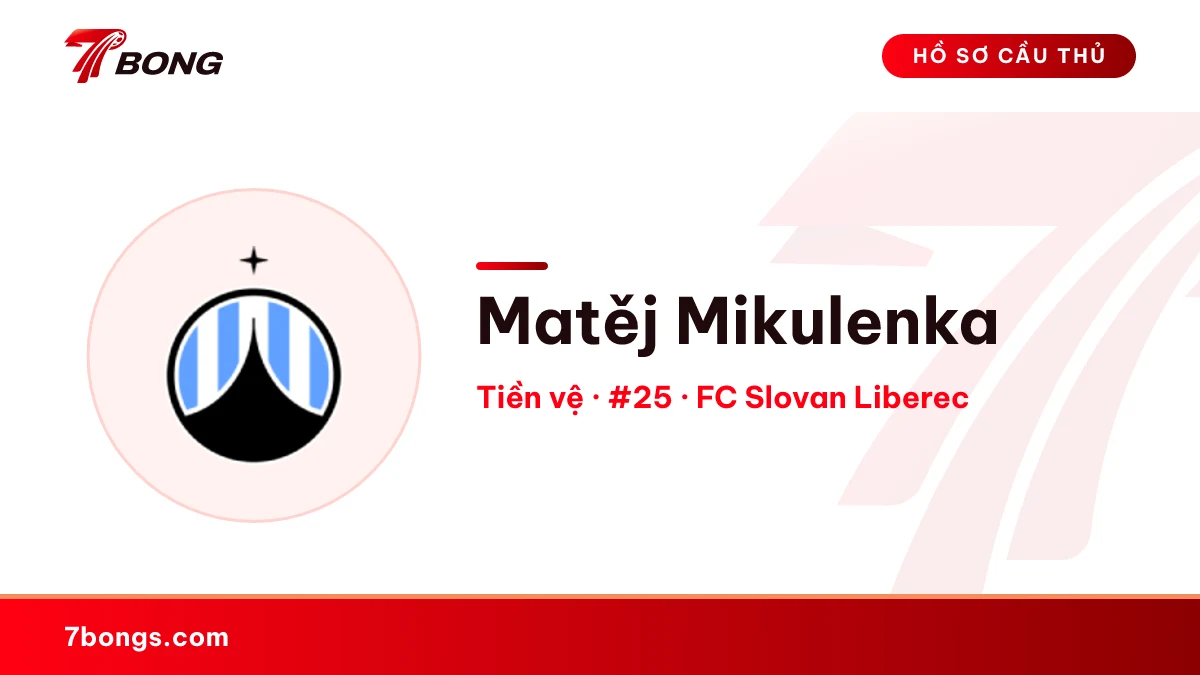 Matěj Mikulenka — FC Slovan Liberec