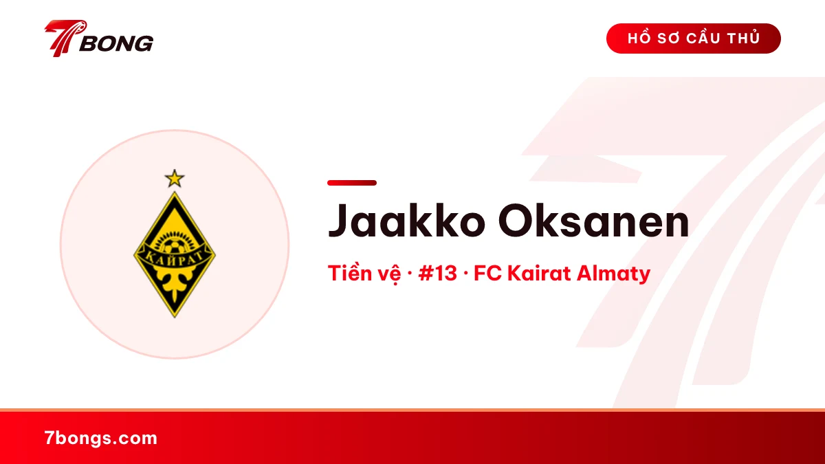 Jaakko Oksanen — FC Kairat Almaty
