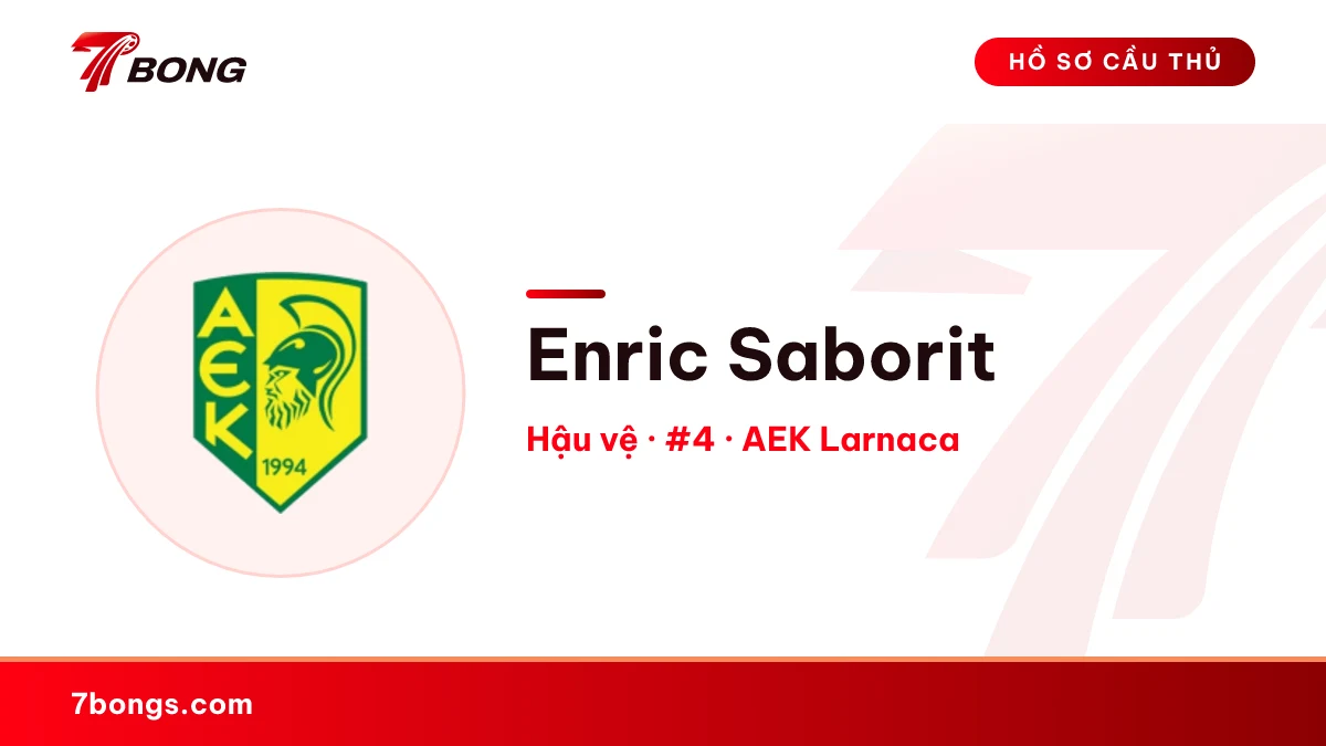 Enric Saborit — AEK Larnaca