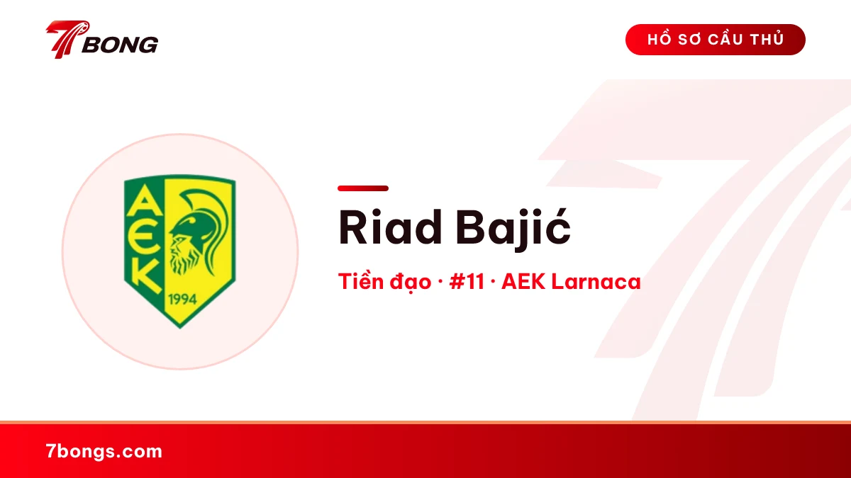 Riad Bajić — AEK Larnaca