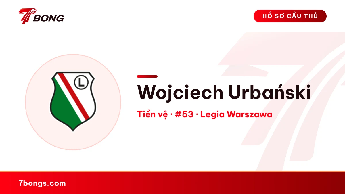 Wojciech Urbański — Legia Warszawa