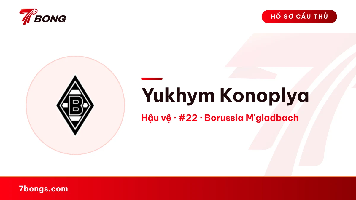 Yukhym Konoplya — Borussia M'gladbach
