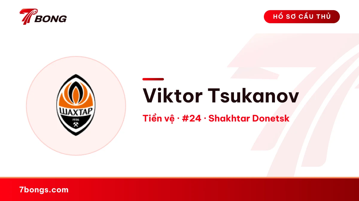 Viktor Tsukanov — Shakhtar Donetsk