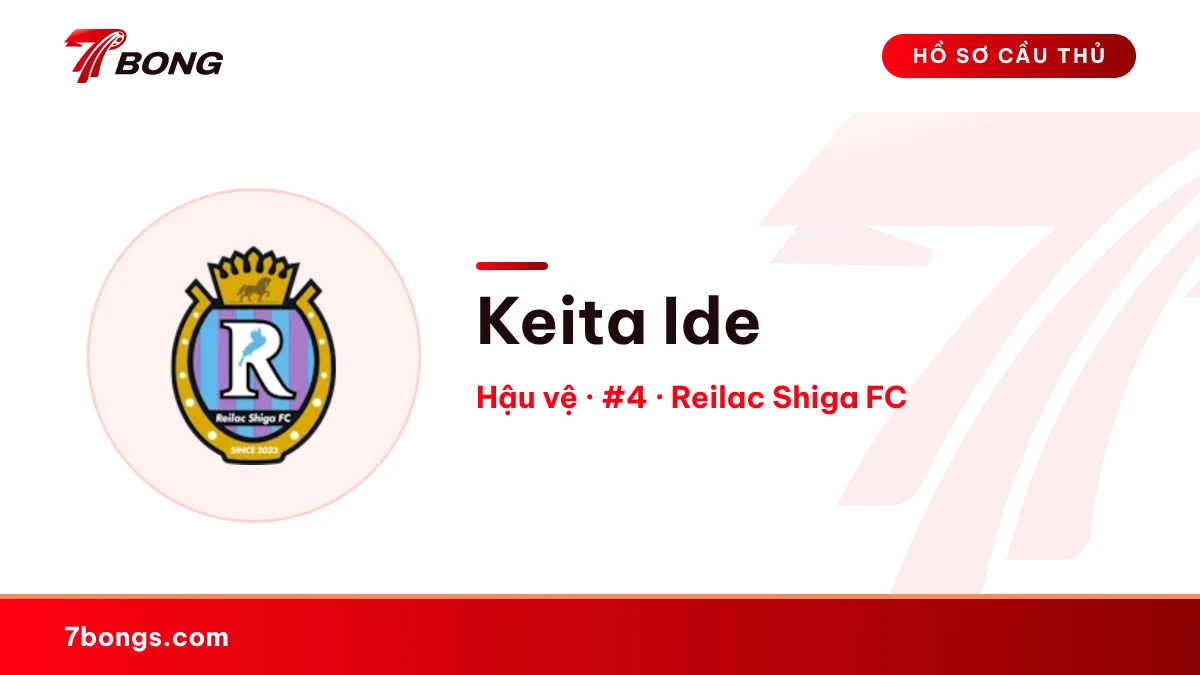 Keita Ide — Reilac Shiga FC