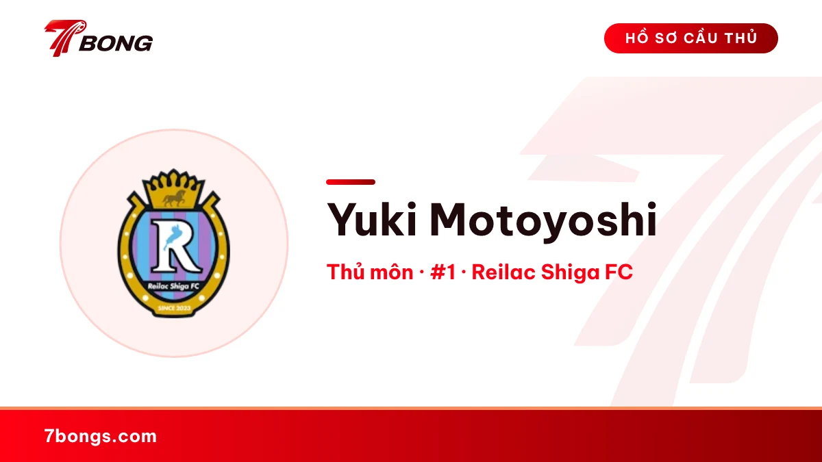 Yuki Motoyoshi — Reilac Shiga FC