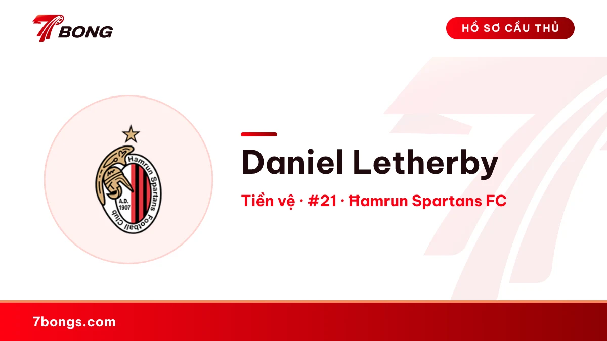 Daniel Letherby — Ħamrun Spartans FC
