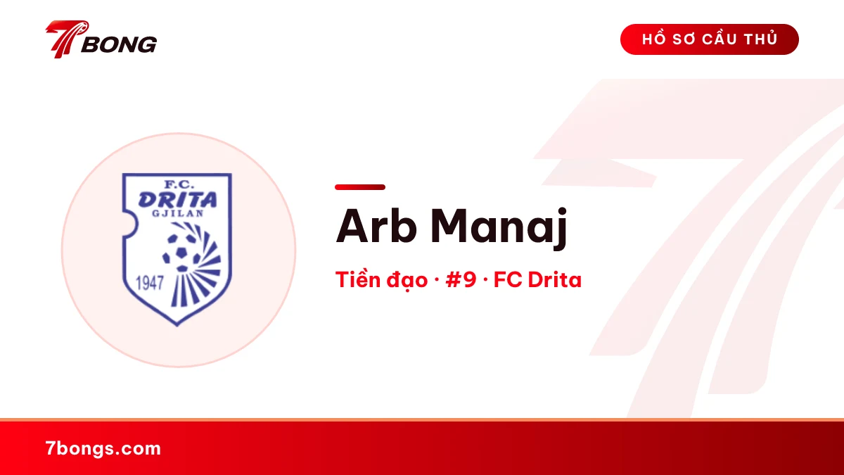 Arb Manaj — FC Drita
