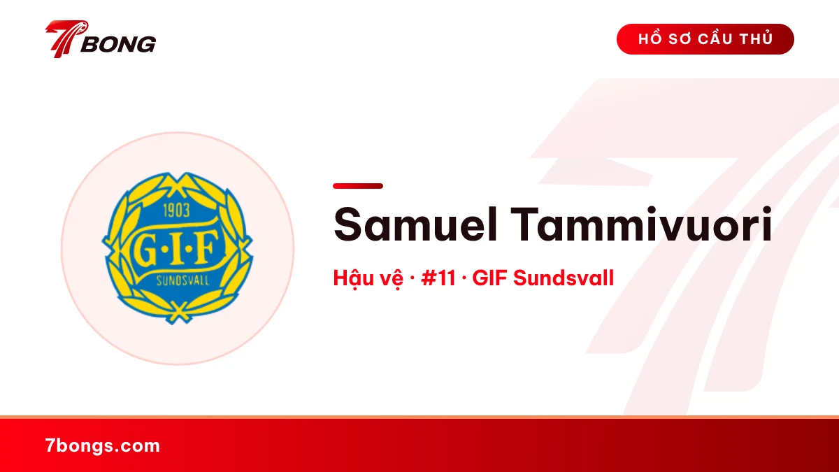 Samuel Tammivuori — GIF Sundsvall