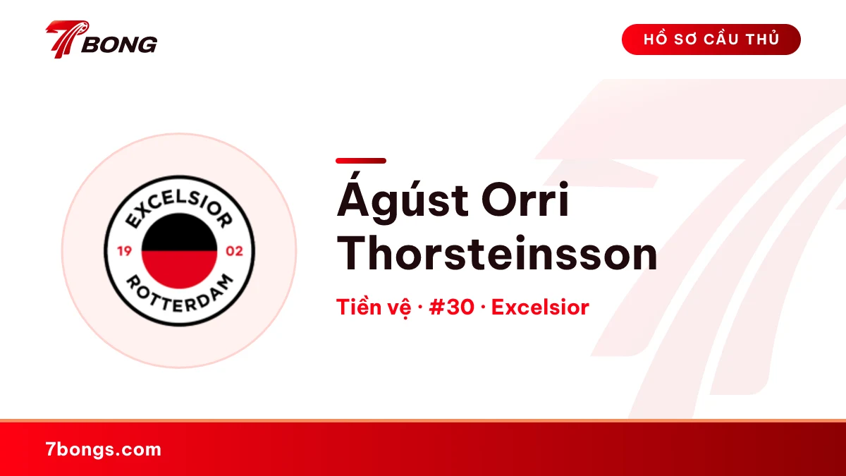 Ágúst Orri Thorsteinsson — Excelsior