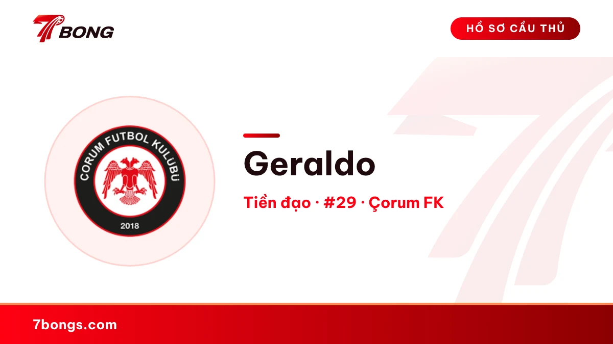 Geraldo — Çorum FK