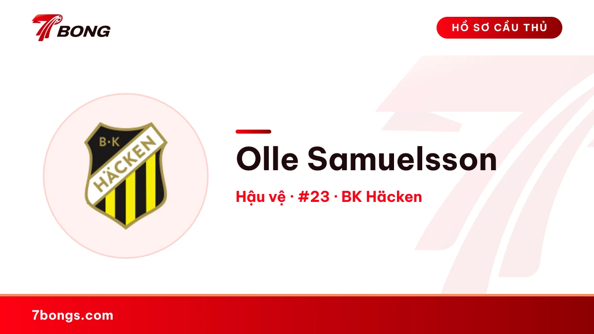 Olle Samuelsson — BK Häcken