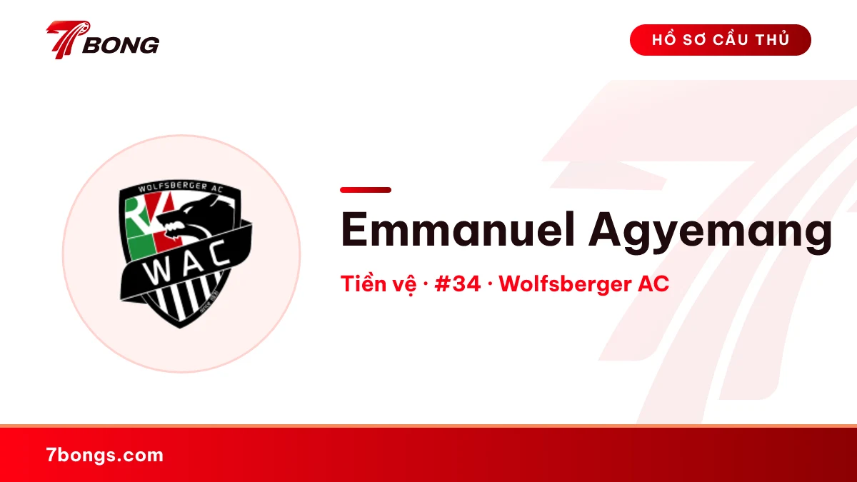 Emmanuel Agyemang — Wolfsberger AC